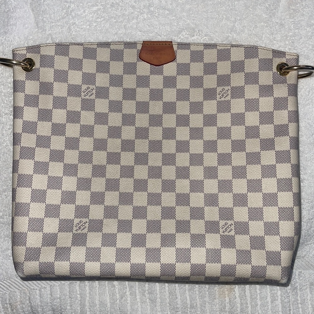 Graceful PM in Damier Azur, 100% Authentic Louis Vuitton